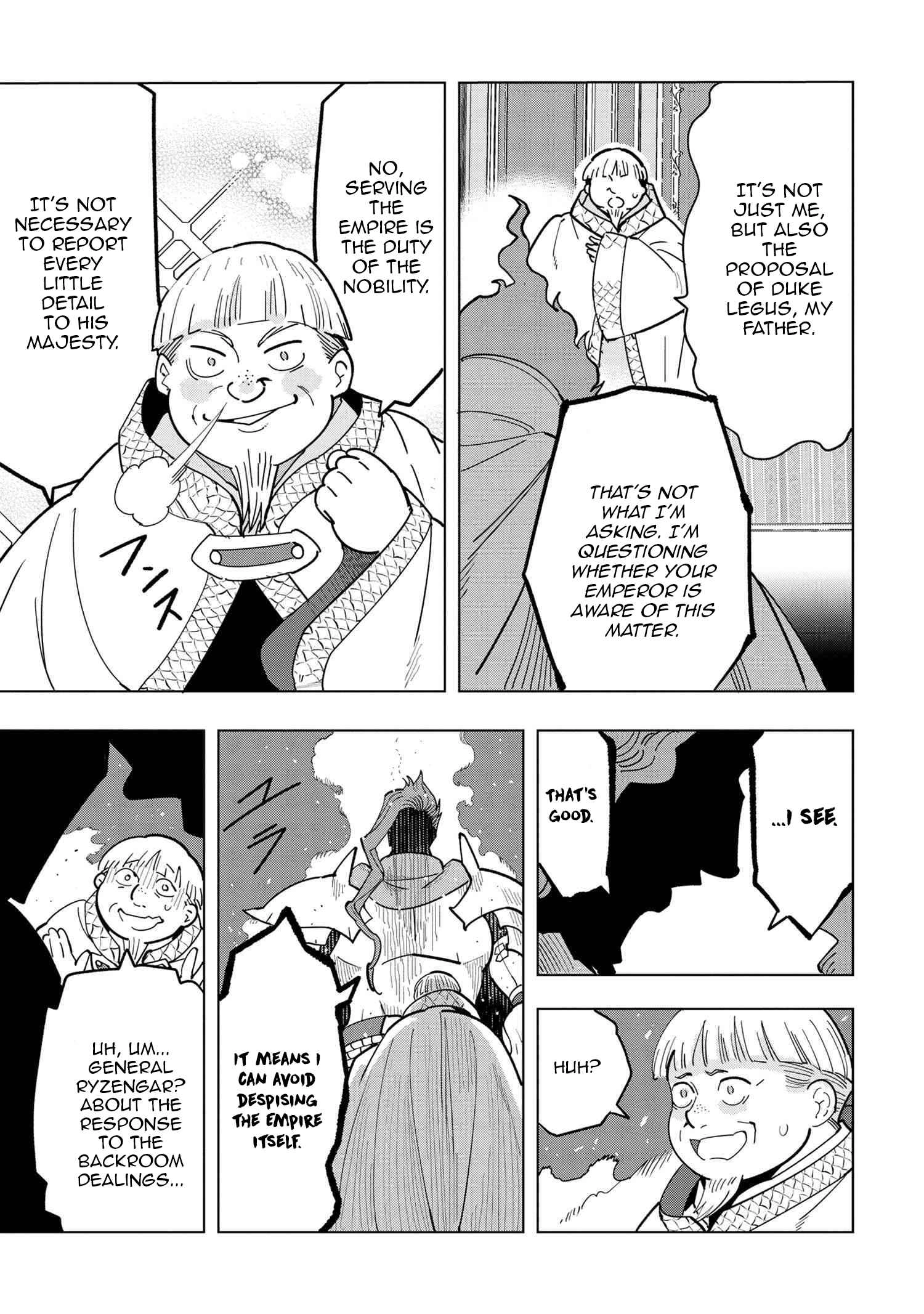 Souzou Renkinjutsushi wa Jiyuu wo Ouka suru: Kokyou wo Tsuihou saretara, Maou no Ohizamoto de Chouzetsu Kouka no Magic Item Tsukuri-houdai ni Narimashita Chapter 11.1 16